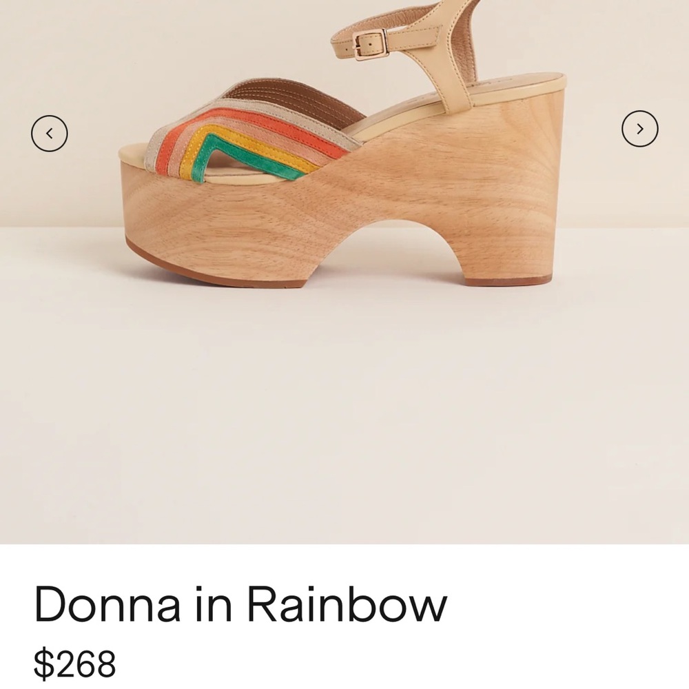 Charlotte Stone Multicolor Platform Sandals